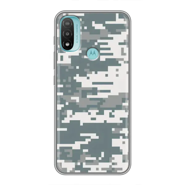 Чехол с рисунком «Камуфляжный Хаки» для Motorola MOTO E40 Чехол с рисунком «Камуфляжный Хаки» для Motorola MOTO E40