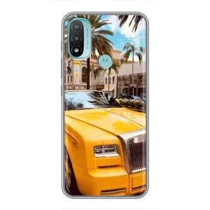 Чехлы с тематикой "Крутые машины" на Motorola MOTO E40 (Крутая машина)