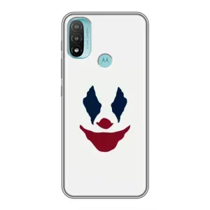 Чехлы с картинкой Джокера на Motorola MOTO E40 (Лицо Джокера)