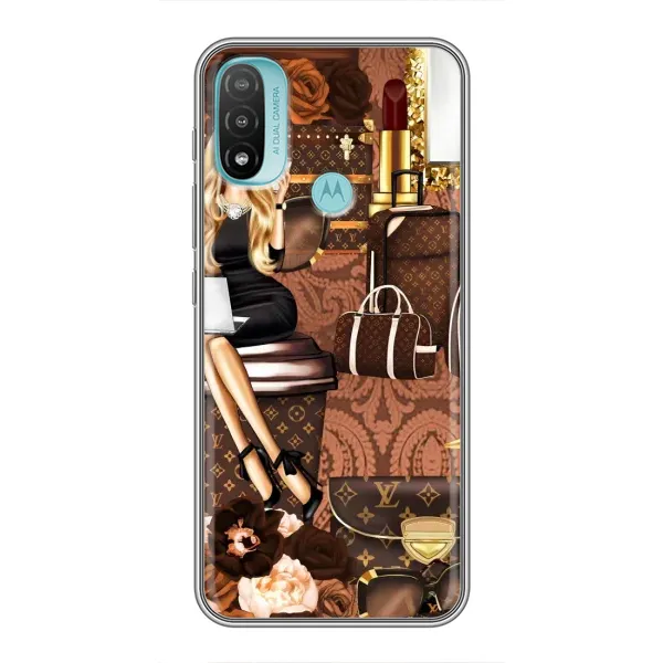 Чехол с рисунком «Мода Луи Виттон» для Motorola MOTO E40 Чехол с рисунком «Мода Луи Виттон» для Motorola MOTO E40