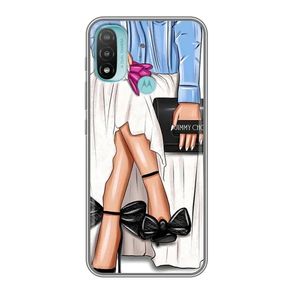 Чехол с рисунком «Мода» для Motorola MOTO E40 Чехол с рисунком «Мода» для Motorola MOTO E40