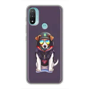 Чехол с принтом Собаки Патрон для Motorola MOTO E40 (Модный Патрон)
