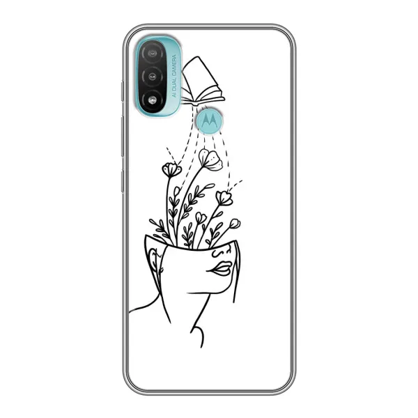 Чехол с рисунком «Мудрость» для Motorola MOTO E40 Чехол с рисунком «Мудрость» для Motorola MOTO E40