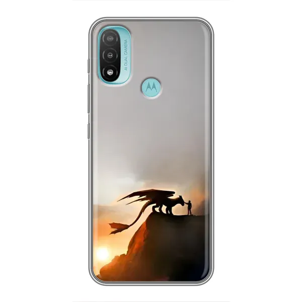 Чехол с рисунком «Мультиик Беззубик» для Motorola MOTO E40 Чехол с рисунком «Мультиик Беззубик» для Motorola MOTO E40