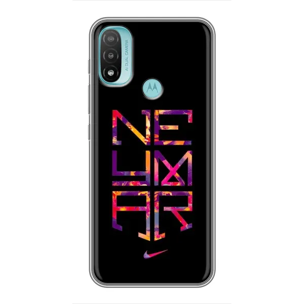 Чехол с рисунком «N E Y M A R» для Motorola MOTO E40 Чехол с рисунком «N E Y M A R» для Motorola MOTO E40