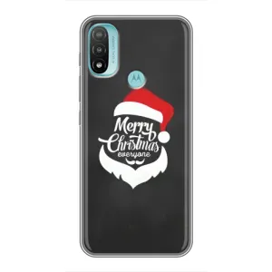 Чохол Санта Клаус для Motorola MOTO E40 (Санта Крісмас)