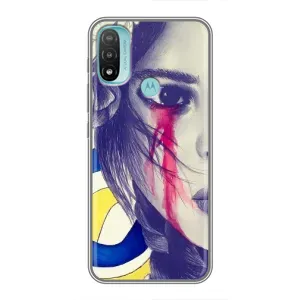 Чехол на Motorola MOTO E40 Украинский дизайн (Слезы Украины)