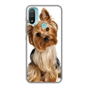 Чохол (ТПУ) Милі песики для Motorola MOTO E40 (Пес Терьєр)