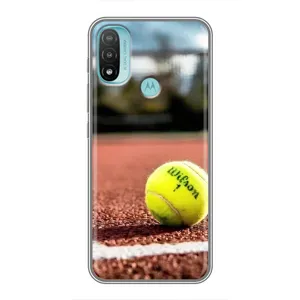 Чехлы с принтом Спортивная тематика для Motorola MOTO E40 (Теннисный корт)