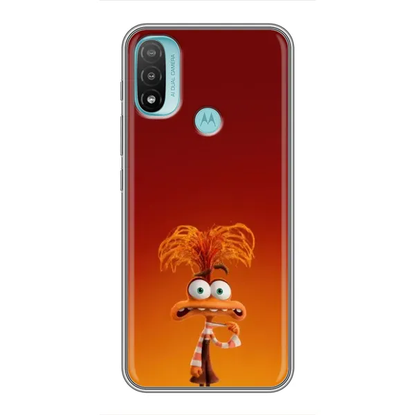 Чехол с рисунком «Тревожность» для Motorola MOTO E40 Чехол с рисунком «Тревожность» для Motorola MOTO E40