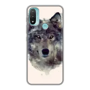 Чохол з Вовком на Motorola MOTO E40 (Вовк)