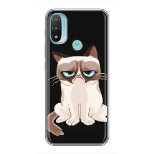 Чохол на тематику: Коти для Motorola MOTO E40 (Погляд кота)