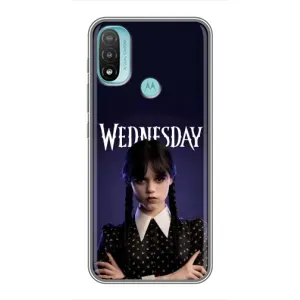 Чехлы с принтом Уэнсдей на Motorola MOTO E40 (Wednesdey)
