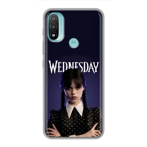 Чехол с рисунком «Wednesdey» для Motorola MOTO E40 Чехол с рисунком «Wednesdey» для Motorola MOTO E40