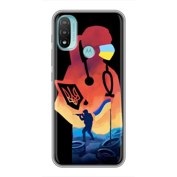 Чехол с рисунком «ЗСУ Врач» для Motorola MOTO E40 Чехол с рисунком «ЗСУ Врач» для Motorola MOTO E40