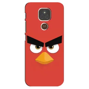 Чехол с рисунком «Angry Birds» для Motorola MOTO E7 Plus