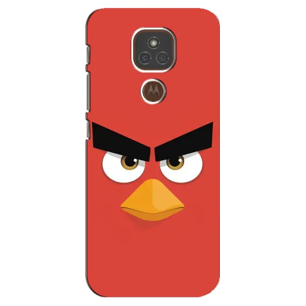 Чехол с рисунком «Angry Birds» для Motorola MOTO E7 Plus Чехол с рисунком «Angry Birds» для Motorola MOTO E7 Plus
