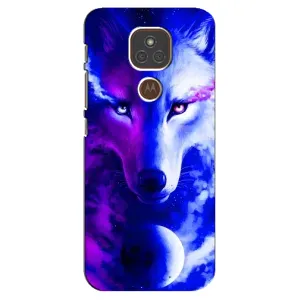 Чохол з Вовком на Motorola MOTO E7 Plus (Арт-Вовк)