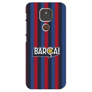 Чехол для Motorola MOTO E7 Plus (Барселона) (BARCA)