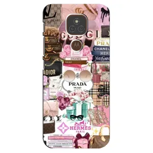 Чехол (Dior, Prada, YSL, Chanel) для Motorola MOTO E7 Plus (Бренды)