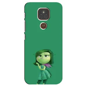Чехол Головоломка для Motorola MOTO E7 Plus - (AlphaPrint) (Брезгливость)