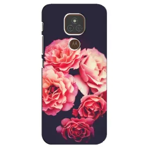 Чехлы с тематикой "ЦВЕТЫ" на Motorola MOTO E7 Plus (Бутоны)