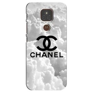 Чехол с рисунком «CHANEL» для Motorola MOTO E7 Plus