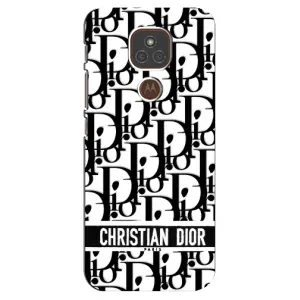 Чехол (Dior, Prada, YSL, Chanel) для Motorola MOTO E7 Plus (Christian Dior)