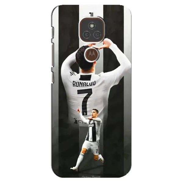 Чехол с рисунком «Cristiano R» для Motorola MOTO E7 Plus