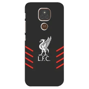 Силиконовые Чехлы принт Футбол на Motorola MOTO E7 Plus (Эмблема Liverpool)