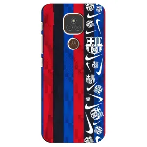 Чехол для Motorola MOTO E7 Plus (Барселона) (Фанат Барсы)