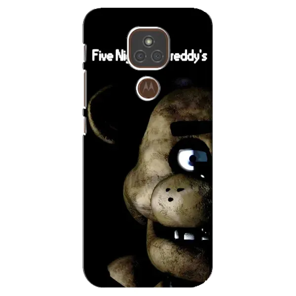 Чехол с рисунком «Five Nights» для Motorola MOTO E7 Plus