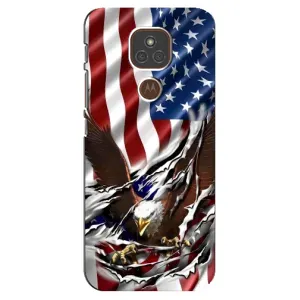 Чохол Прапор USA для Motorola MOTO E7 Plus (Прапор USA)