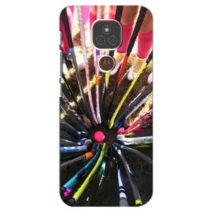 Чохли з прінтом Спортивна тематика для Motorola MOTO E7 Plus (Флорбол)