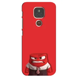 Чехол Головоломка для Motorola MOTO E7 Plus - (AlphaPrint) (Гнев)