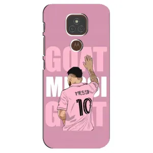 Чохли Лео Мессі в Маямі на Motorola MOTO E7 Plus (GOAT MESSI)