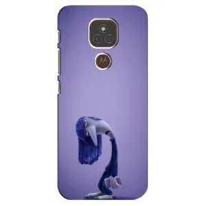 Чехол Головоломка для Motorola MOTO E7 Plus - (AlphaPrint) (Хандра)