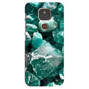 Чехол (Дорого -богато) на Motorola MOTO E7 Plus (Изумруд)