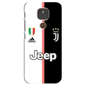 Чехлы с ТОП Футбольными клубами на Motorola Moto E7 Plus (Juventus)