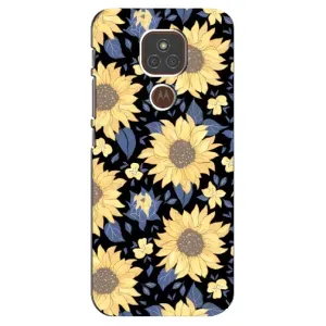 Чехлы с тематикой "ЦВЕТЫ" на Motorola MOTO E7 Plus (красивые цветы)
