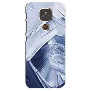 Чохли з сенсом на Motorola MOTO E7 Plus (Краски розводи)