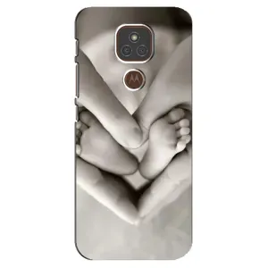 Чохли для МАМИ на Motorola MOTO E7 Plus (Люблячі долоні)