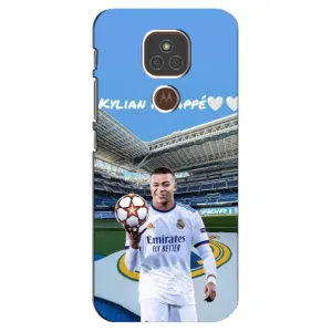 Чохол (TPU) з Футболістом на Motorola MOTO E7 Plus (Mbappe Real)