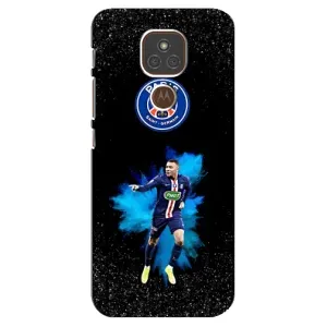 Чохол (TPU) з Футболістом на Motorola MOTO E7 Plus (Мбаппе ПСЖ)