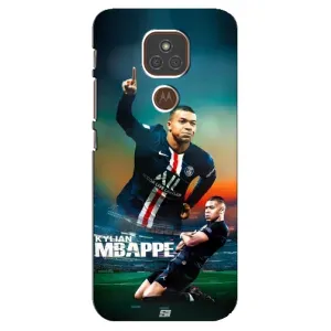 Чохол (TPU) з Футболістом на Motorola MOTO E7 Plus (MBAPPE)