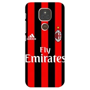 Чехлы с ТОП Футбольными клубами на Motorola Moto E7 Plus (Milan)