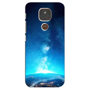 Чехлы КОСМОС для Motorola MOTO E7 Plus (Млечный путь)