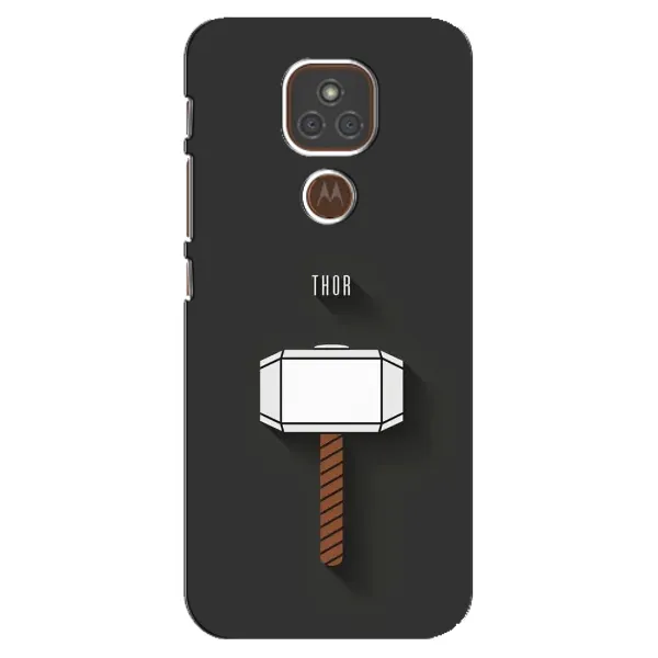 Чехол с рисунком «Молот Тора» для Motorola MOTO E7 Plus