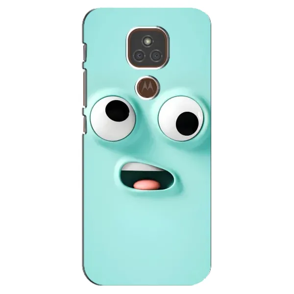 Чехол с рисунком «Забавное мятное лицо» для Motorola MOTO E7 Plus Чехол с рисунком «Забавное мятное лицо» для Motorola MOTO E7 Plus