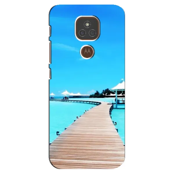 Чехол с рисунком «Набережная» для Motorola MOTO E7 Plus Чехол с рисунком «Набережная» для Motorola MOTO E7 Plus